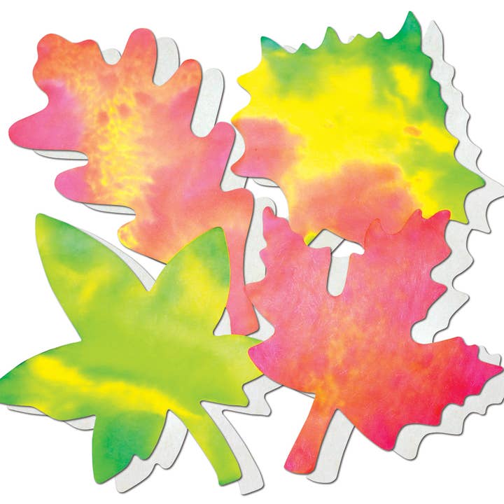 Color Diffusing Paper Leaves DIY Educational Craft Kit for wholesale by Roylco