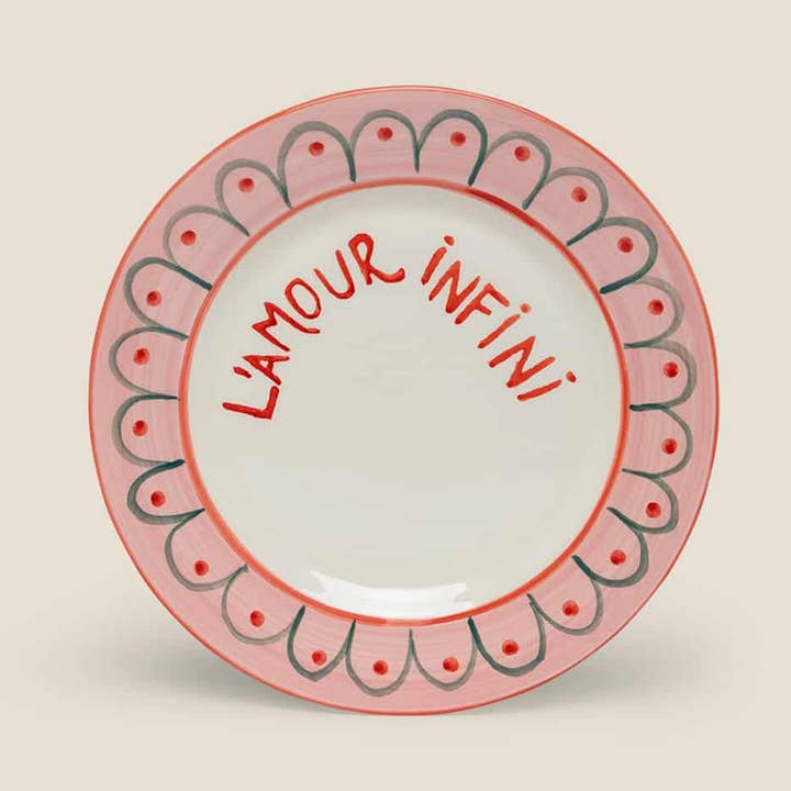 L'Amour Infini Ceramic Dessert Plate and other Purchase Wholesale meri meri plates. Free Returns & Net 60 Terms on Faire trending on Faire.