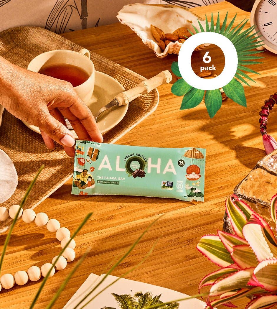 Aloha - Wholesale Chocolate Bar - The Pa'akai Bar (Pack Of 6)1