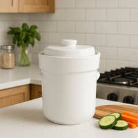 Cultures for Health - Wholesale DIY Food Kit - 3L Ceramic Fermentation Crock- 2 Pack 3