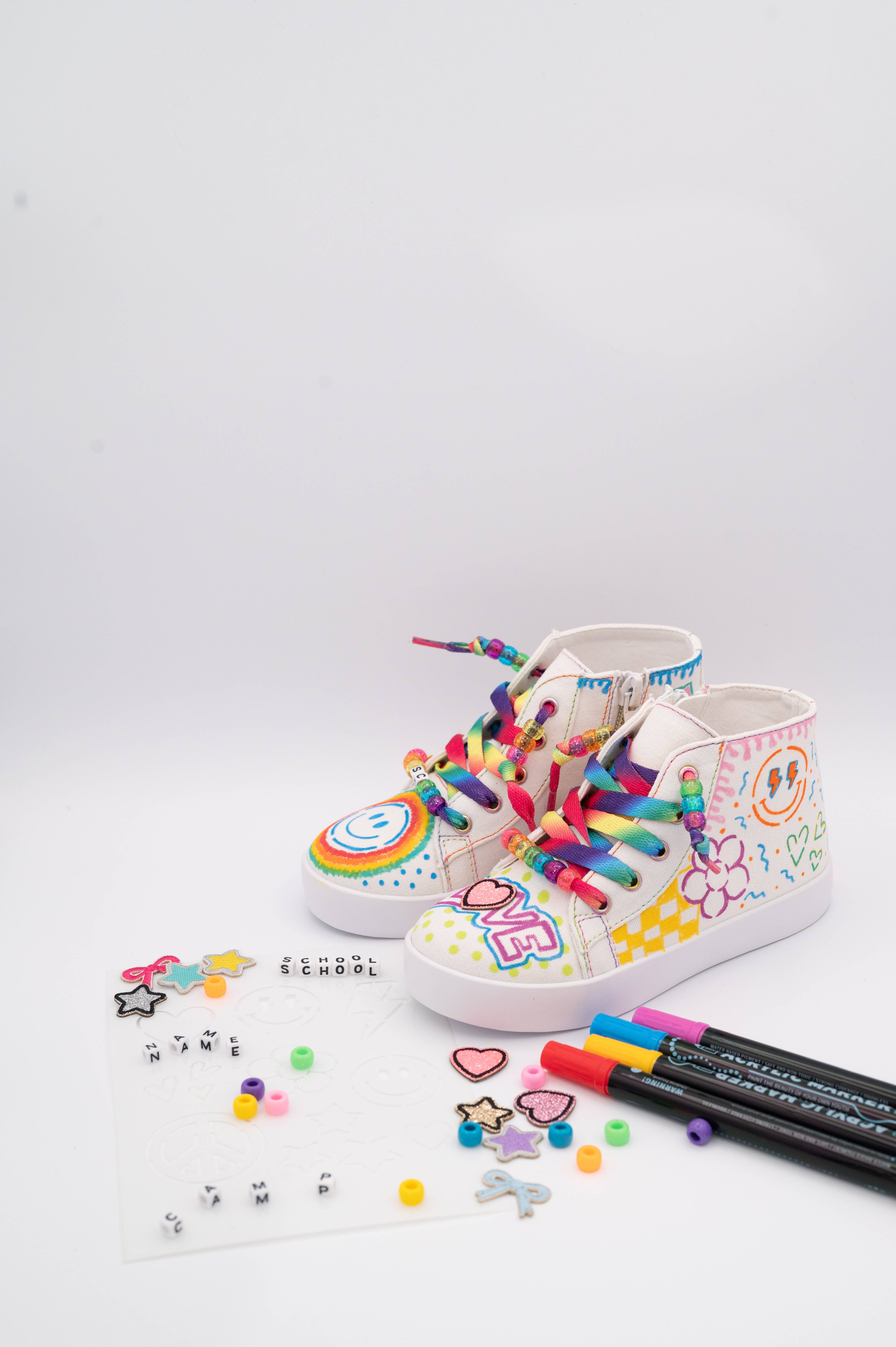 StyleChild - Wholesale Lifestyle Sneakers - Kids - Custom Kicks Box- Hightop 2