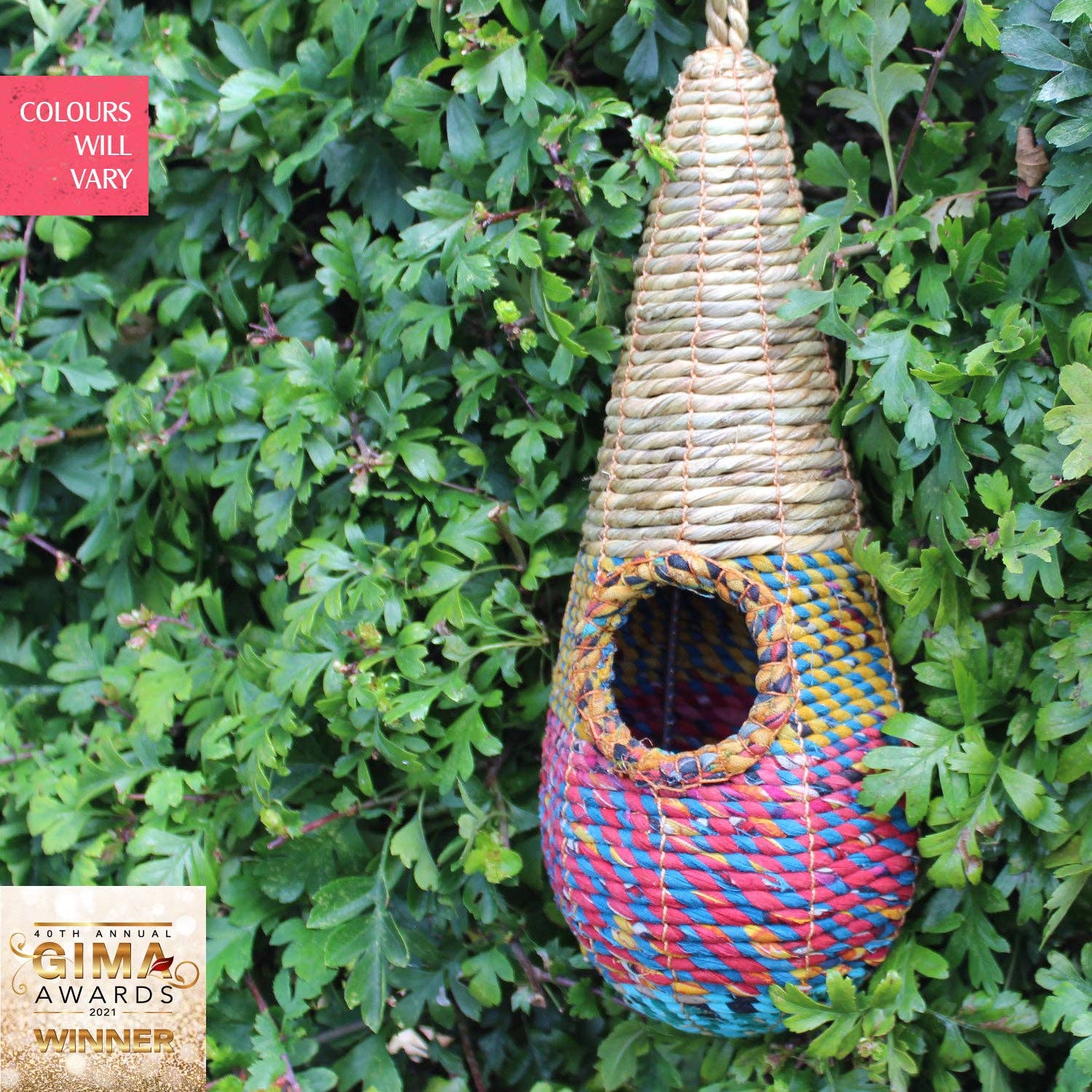 Wildlife World - Wholesale Bird House - Tahera - Artisan Bird Nester2