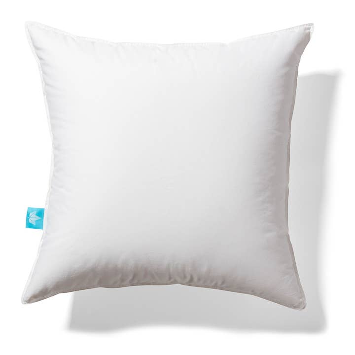White Goose Down Cushions for wholesale by Canadian Down & Feather Company