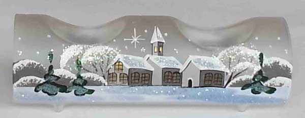 Glass by Iness - Wholesale Candle Holder - Dual Candle Holder - Centerpiece Style16