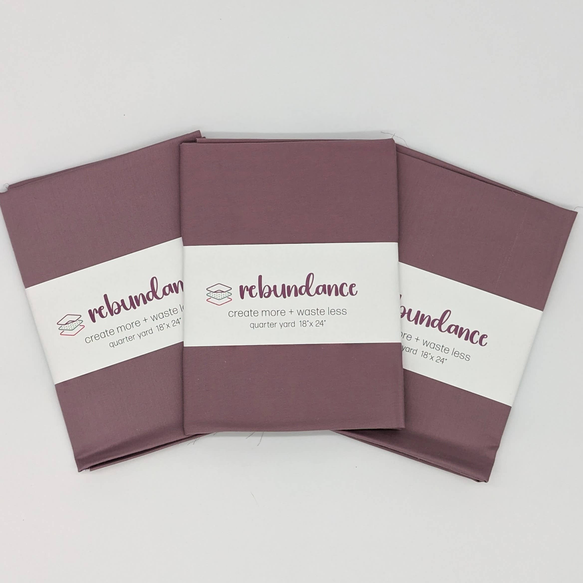 Rebundance LLC - Wholesale Fabric - Quarter Yard Fabric - Autumn Solids - Upcycled - Case of 126