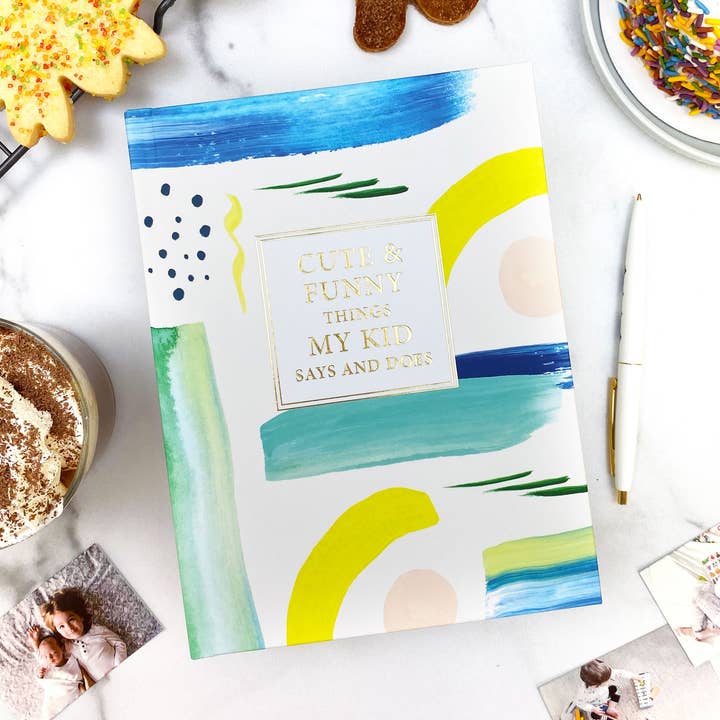 Funny Things My Kid Says and Does Journal - Abstract for wholesale by Daisy and Decor