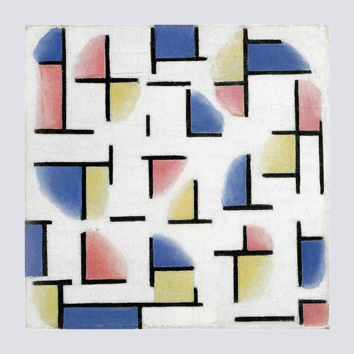 Variação sobre Composição XIII (1918) Impressão de Arte Fina por atacado de Milisima Studio