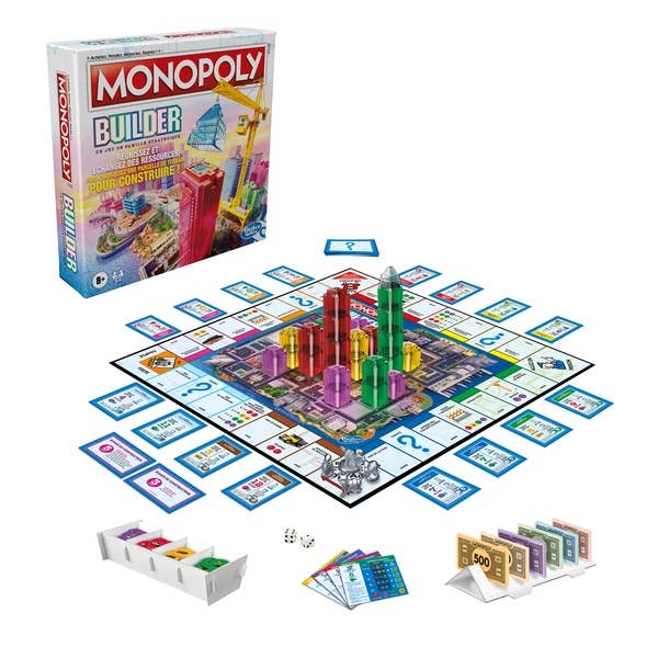 Jactal – Großhandel Brettspiele – Monopoly Builder - Französische Version
