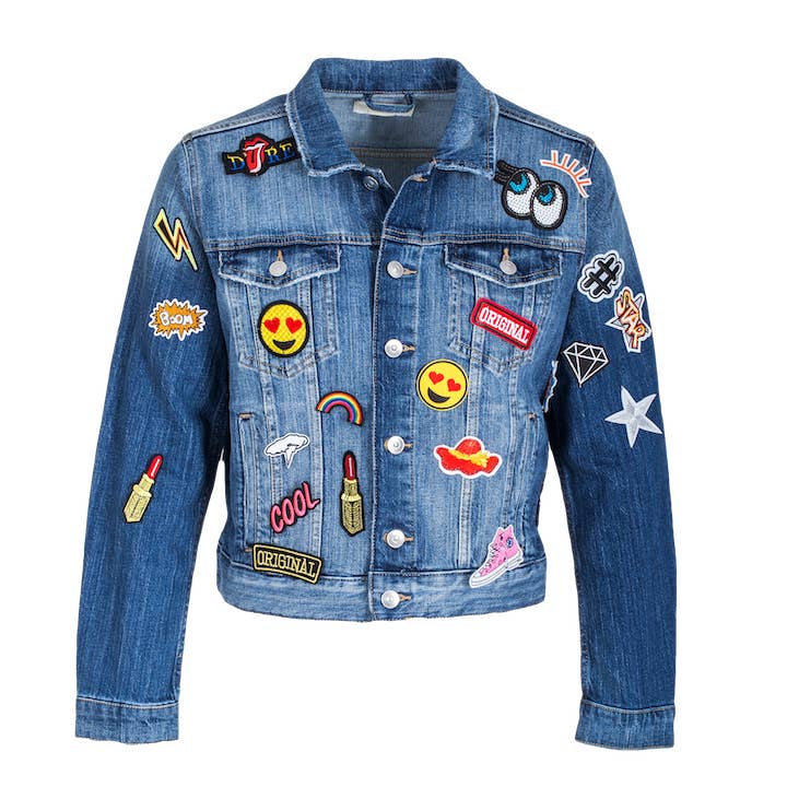 CARALI / MYC Paris - Wholesale Patch - Set of Iron-On Patches (8 Pieces) - Theme: Vintage3