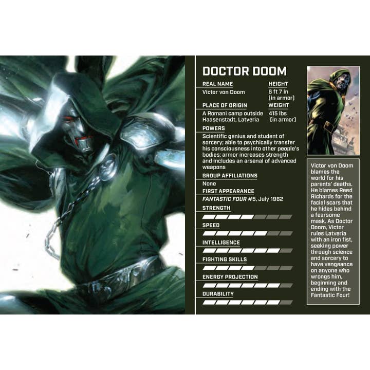 Insight Editions - Wholesale Book - Adult - Marvel Comics: Mini Book of Villains