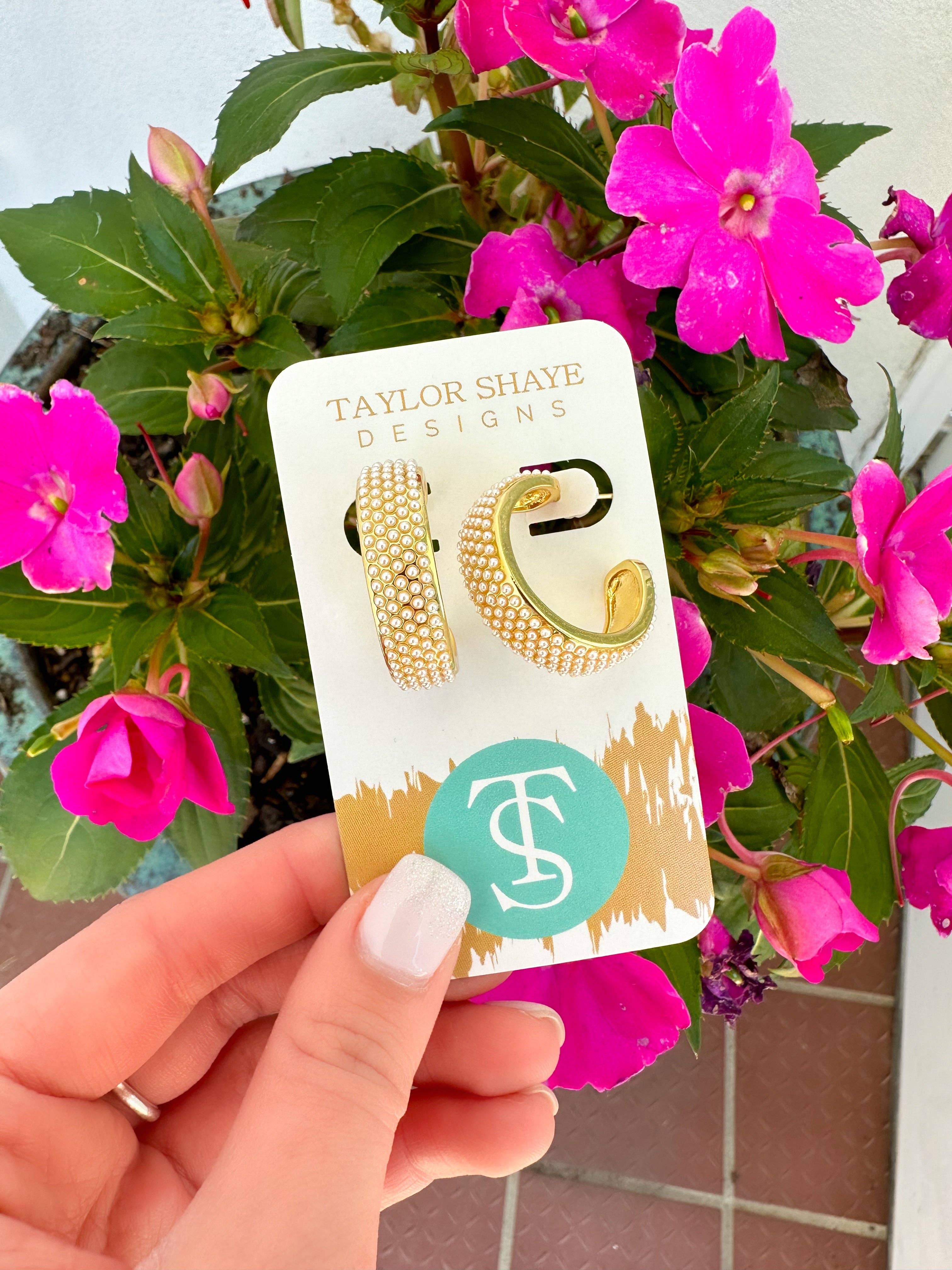 Taylor Shaye Designs – wholesale Hoop earrings – Camille Hoops2