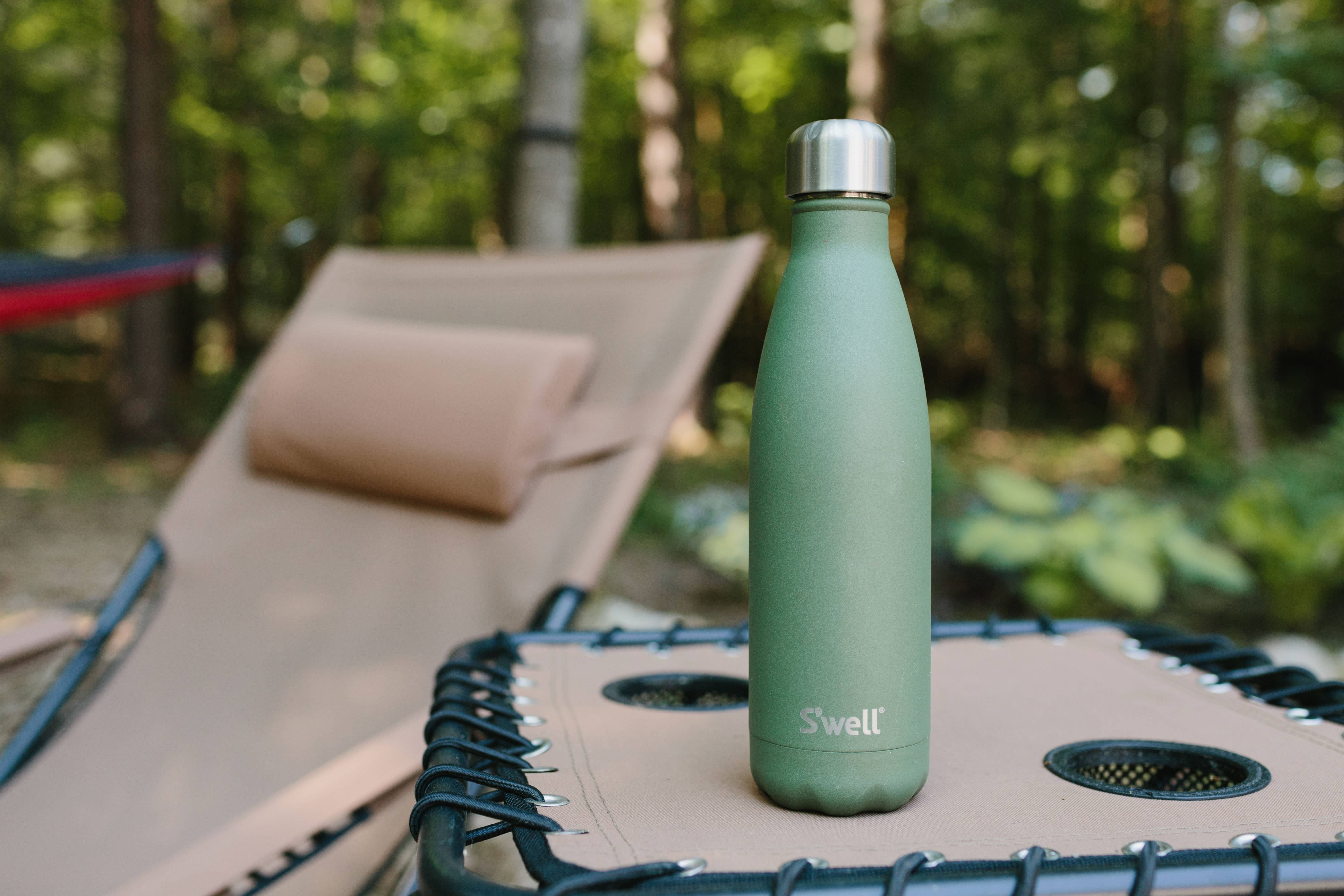 S'well - Wholesale Water Bottle - 17oz Green Jasper Original Bottle1