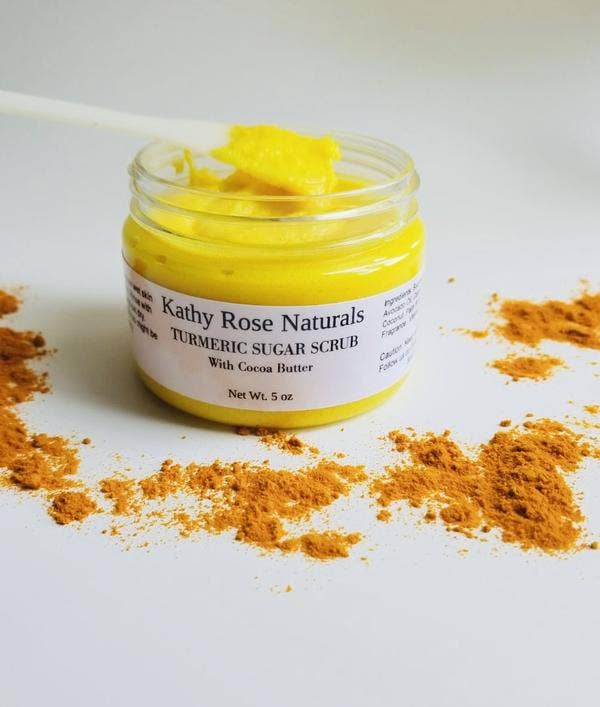 Kathy Rose Naturals - Wholesale Body Scrub/Exfoliant - Turmeric Face & Body Exfoliating Scrub4