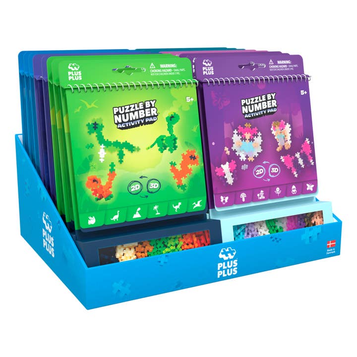 Display 16 activity blocks - MORE MORE for wholesale by Kontiki