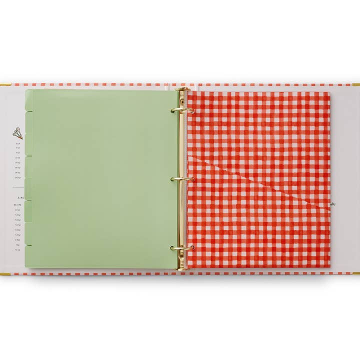 Rifle Paper Co. - Wholesale Binder - Cherry Farm Recipe Binder5