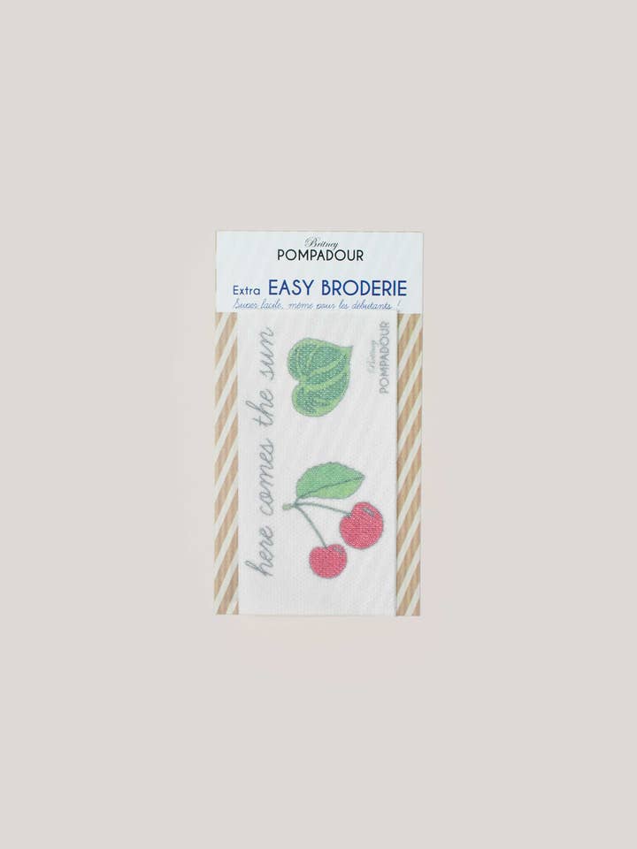 Refill Easy Embroidery - Cherry for wholesale by Britney Pompadour - Broderie - Embroidery kit