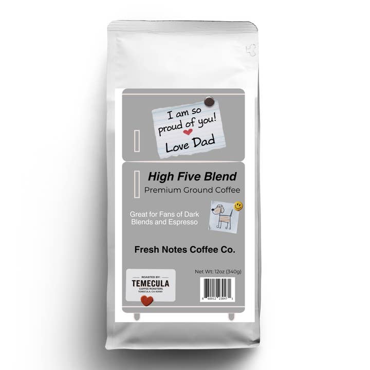 Fresh Notes Coffee Co. - Proud Dad Premium Ground Coffee for wholesale by Fresh Notes Coffee