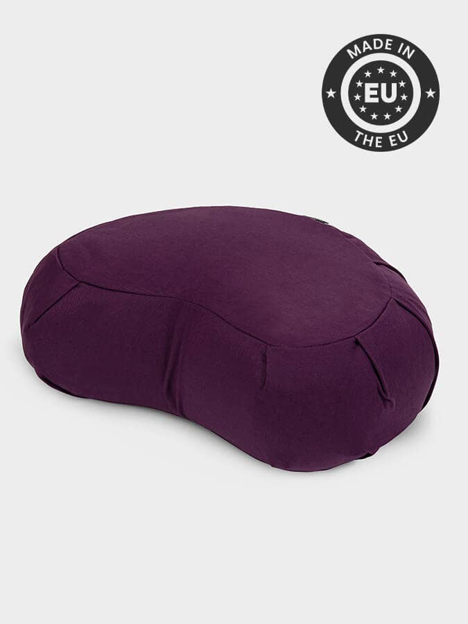 Yoga Studio Store - Wholesale Yoga Accessories - Yoga Studio European Organic Buckwheat Zafu Crescent Cushion36