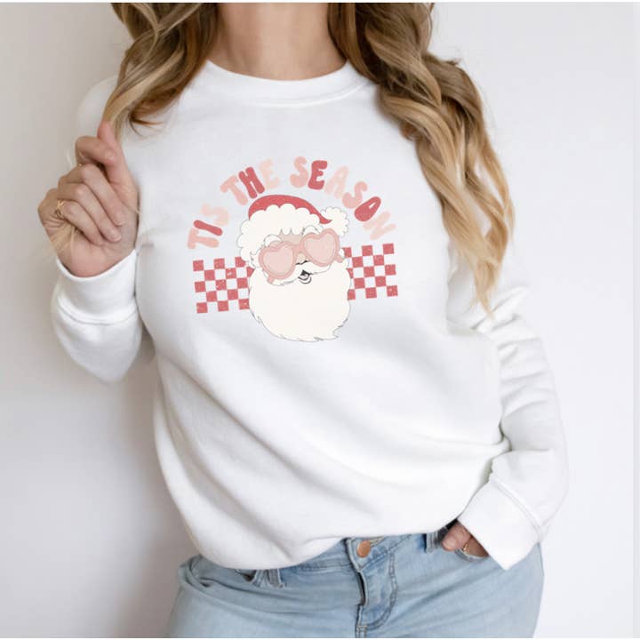 Tis the season Christmas Women's Sweatshirt Pre- Order for wholesale by The Intentional Shop