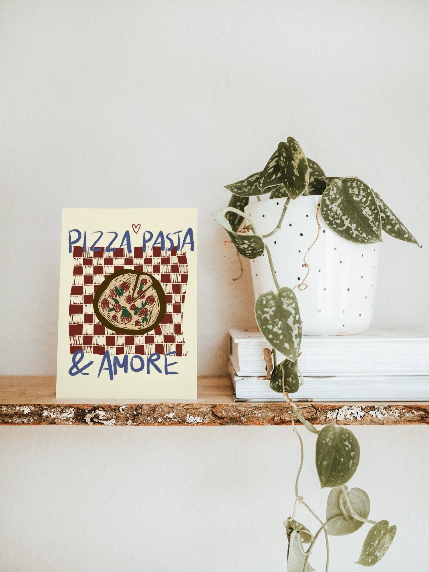 Studio Dolci - Wholesale Postcard - POSTCARD PIZZA, PASTA & LOVE2