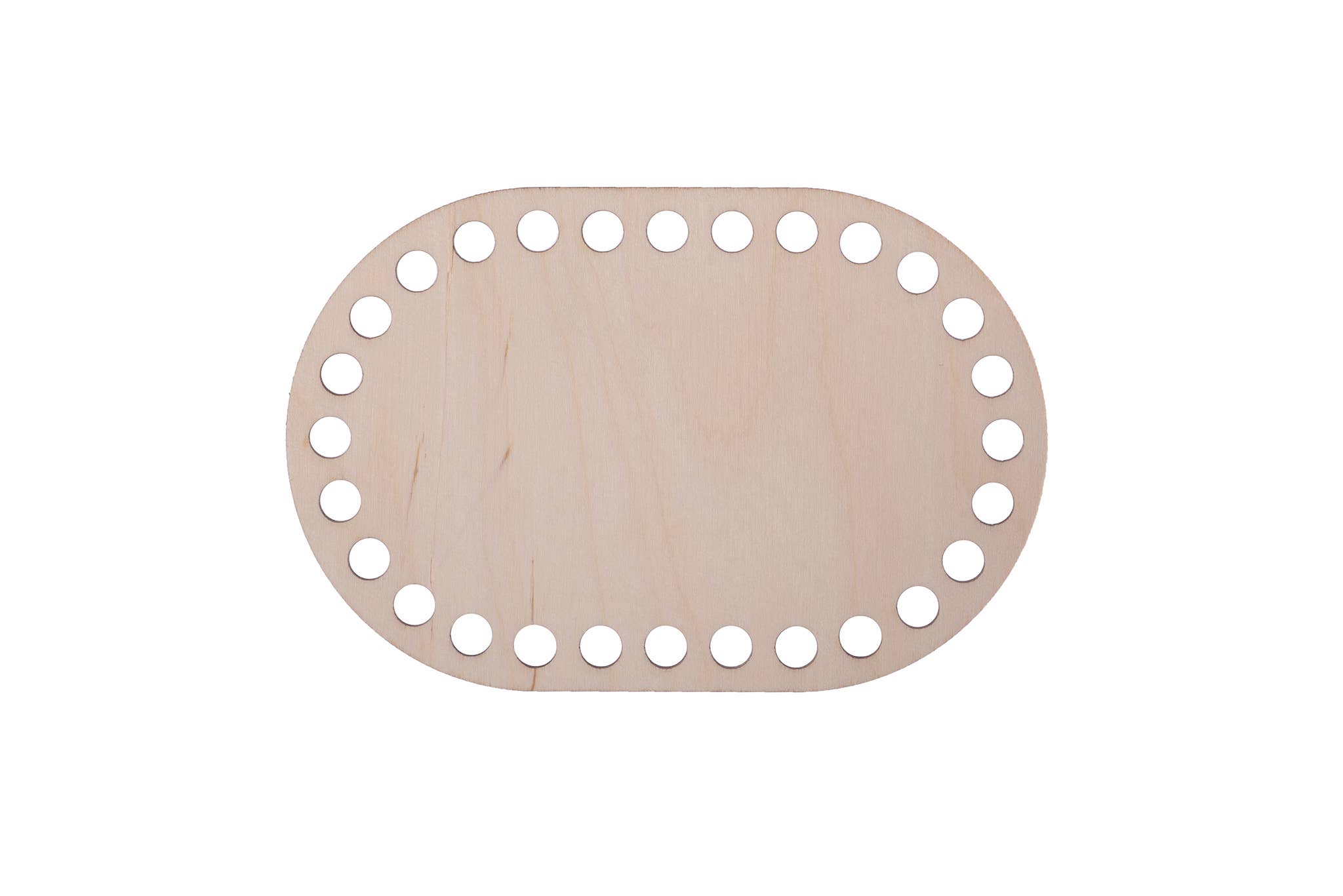 YourHobbyTools - Wholesale Knitting/Crochet Supplies - ROUNDED RECTANGLE WIDE wooden crochet basket bases0