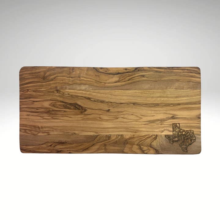 Texas Olive Wood snijplank voor wholesale door West & Wilkerson