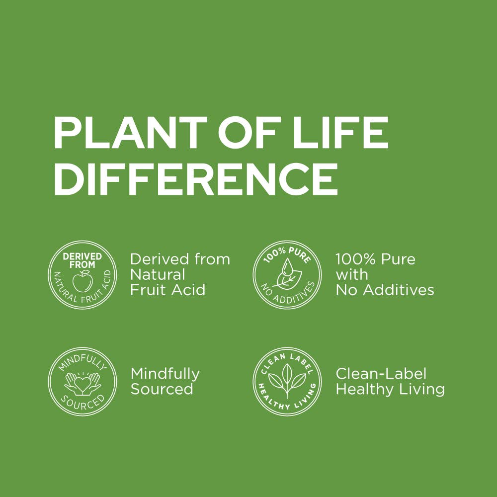 Plant of Life - Wholesale Oral Supplement/Vitamin - Malic Acid 100% Pure Powder | Non-GMO | Candy | Ingredient6