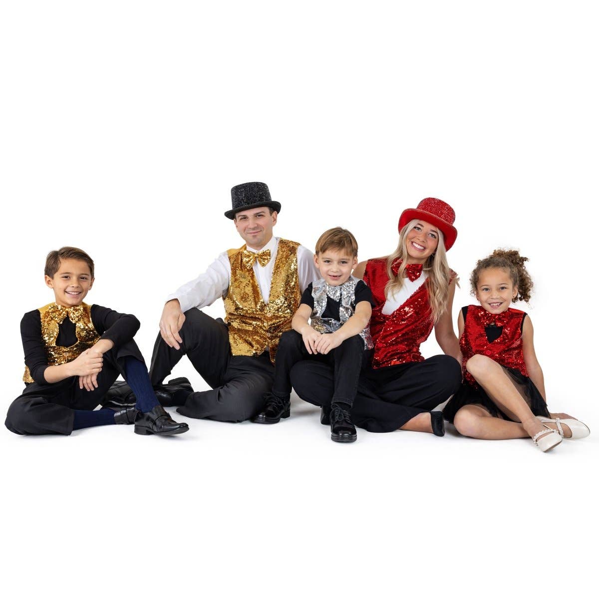 Dress Up America - Wholesale Costume - Kids - Sequined Vest & Bow Tie Costume4