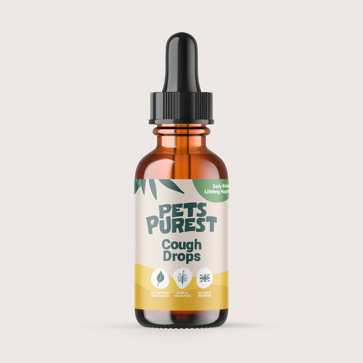 Pets Purest Cough Medicine for Dogs, Cats & Pets 30ml - 100% for wholesale by Pets Purest
