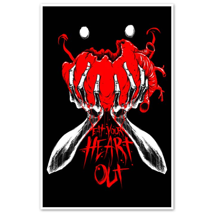 Eat Your Heart Out Print for wholesale by Any Means Necessary