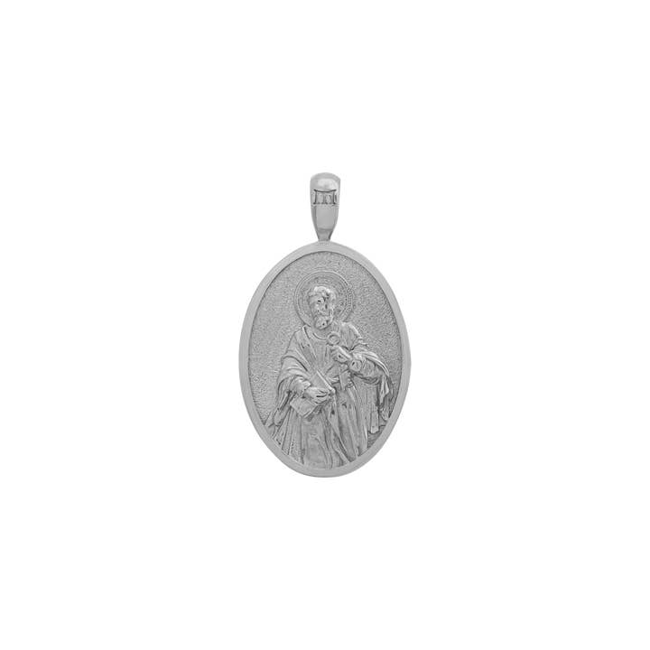 St. Peter Pendant - White Gold for wholesale by Marcozo