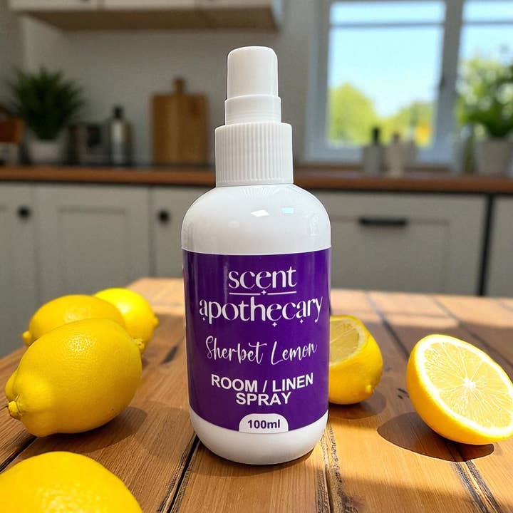 Sherbet Lemon Room & Linen Spray for wholesale by Scent Apothecary
