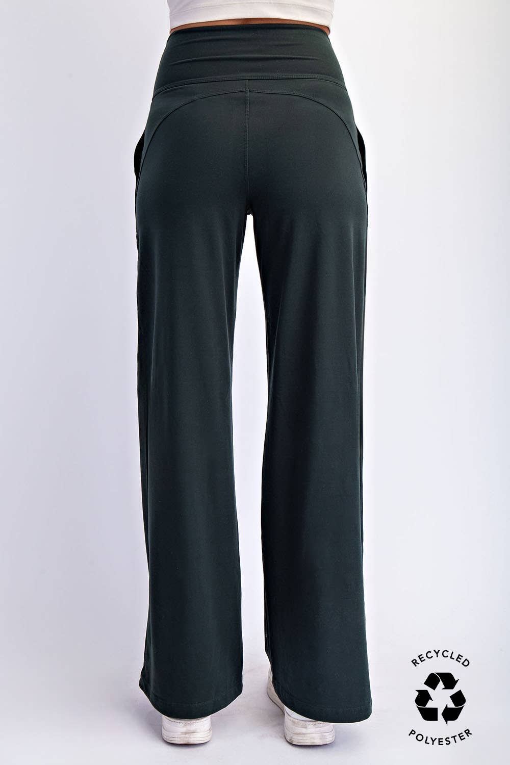 Rae Mode - Wholesale Pants - Women's - RECYCLED BUTTER V WAIST WIDE PANT21