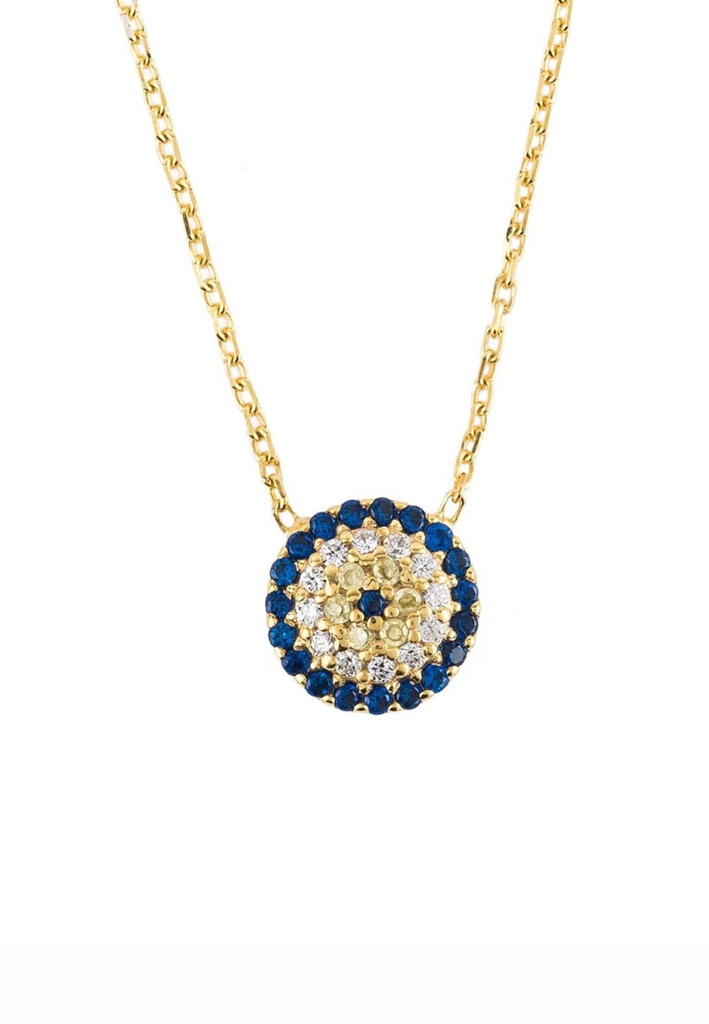 Latelita - Wholesale Pendant/Charm Necklace - Evil Eye Necklace Gold0