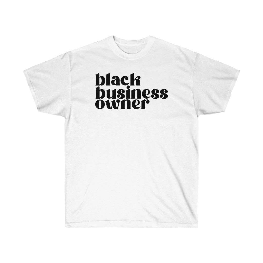 The Lily Creative Co - Wholesale Screen Printed T-Shirt - Unisex - Black Business Owner T-Shirt | Shirt for Black Entrepreneurs1
