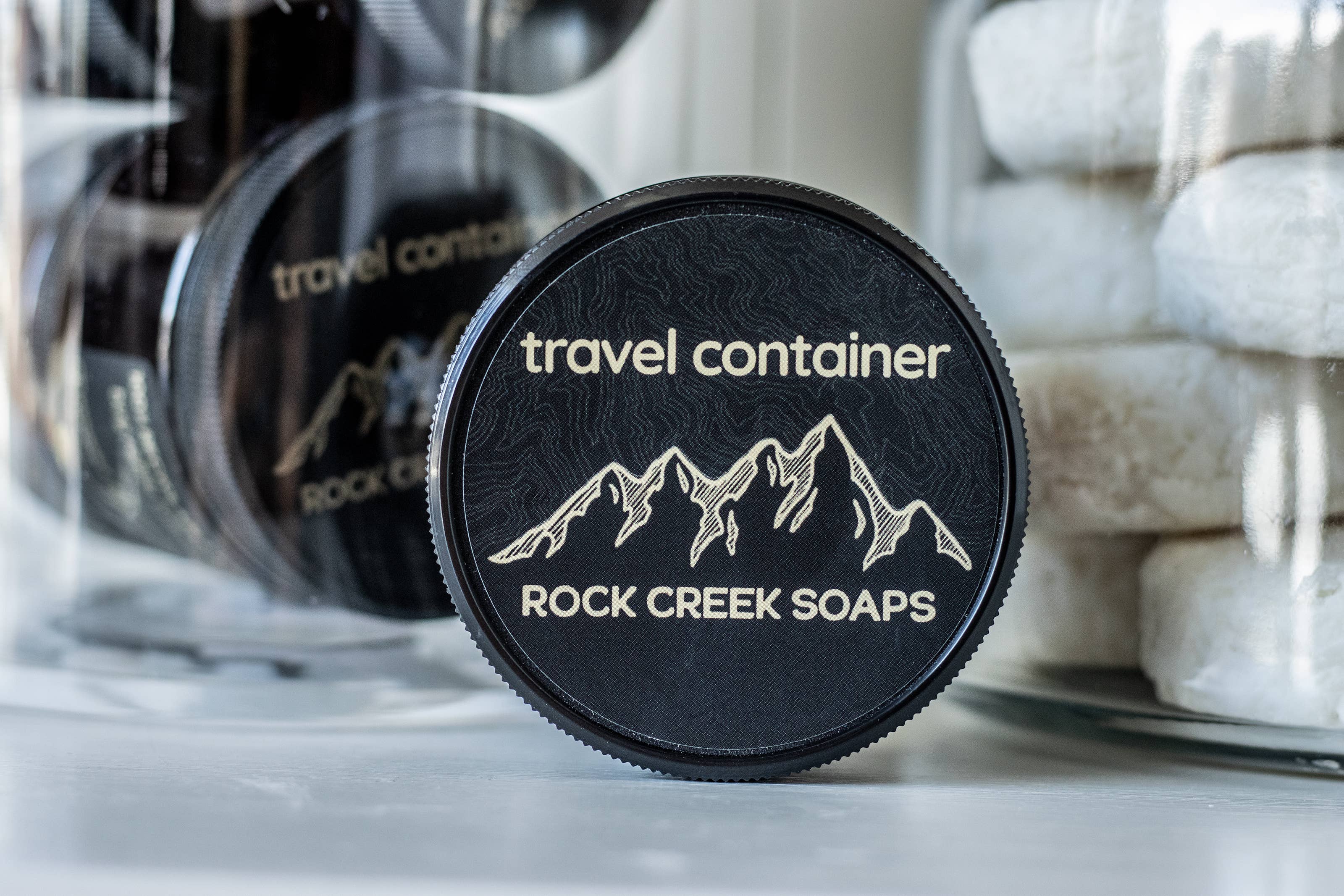 Rock Creek Soaps - Wholesale Travel Container - Travel / Refill Container9