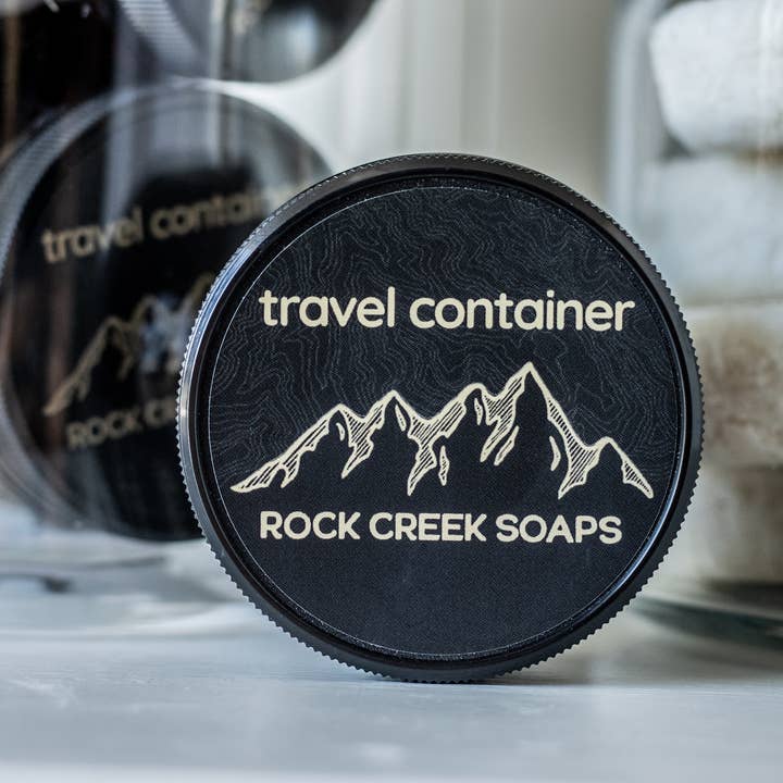 Rock Creek Soaps - Wholesale Travel Container - Travel / Refill Container9