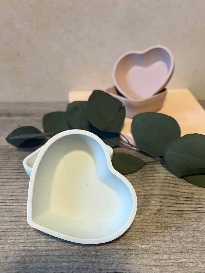 Plat à bijoux en forme de cœur, petit bol, porte-bagues, plat à bijoux pour la vente par EMB Pretty