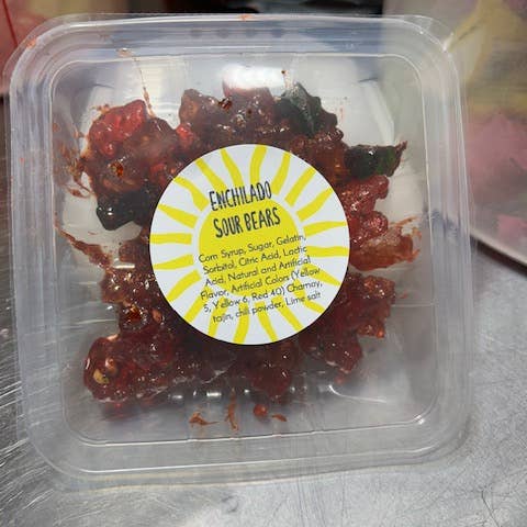 Rodgers jam berries - Wholesale Gummy - Enchilado Gummy Bears -Tajin,Chamoy,LimeSalt,ChiliPowder