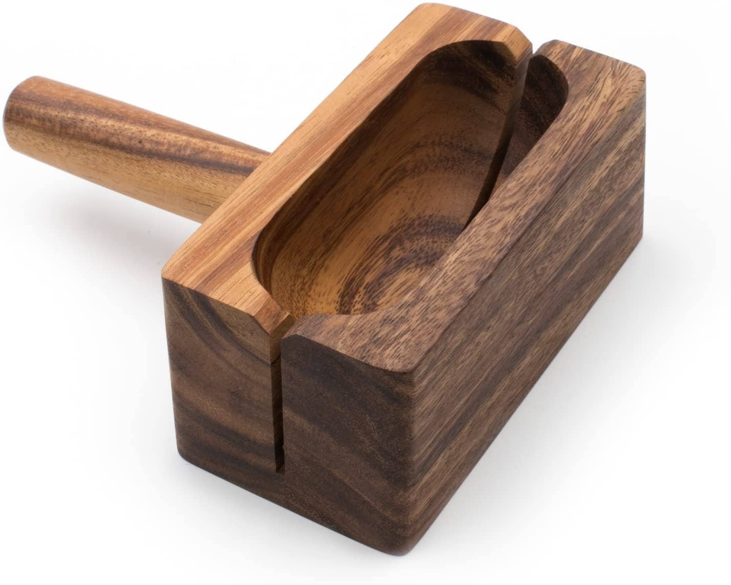 Fox Run Brands - Wholesale Kitchen Tool/Gadget - Ironwood Bagel Miter, Acacia Wood, 7" x 5.5" x 2.5"4
