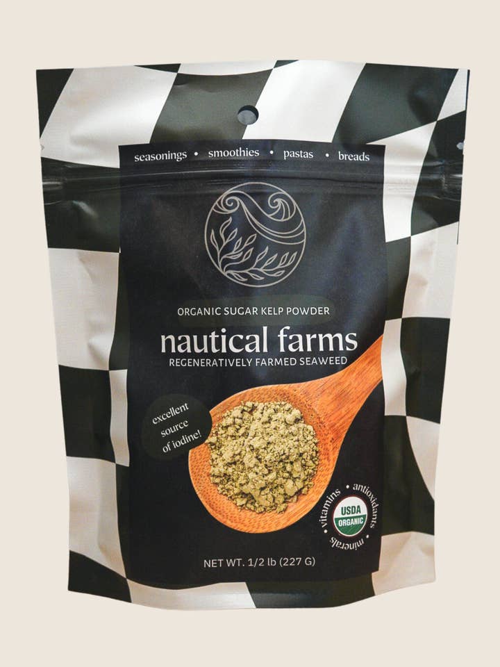 Organic Kelp Powder for wholesale by Nautical Farms