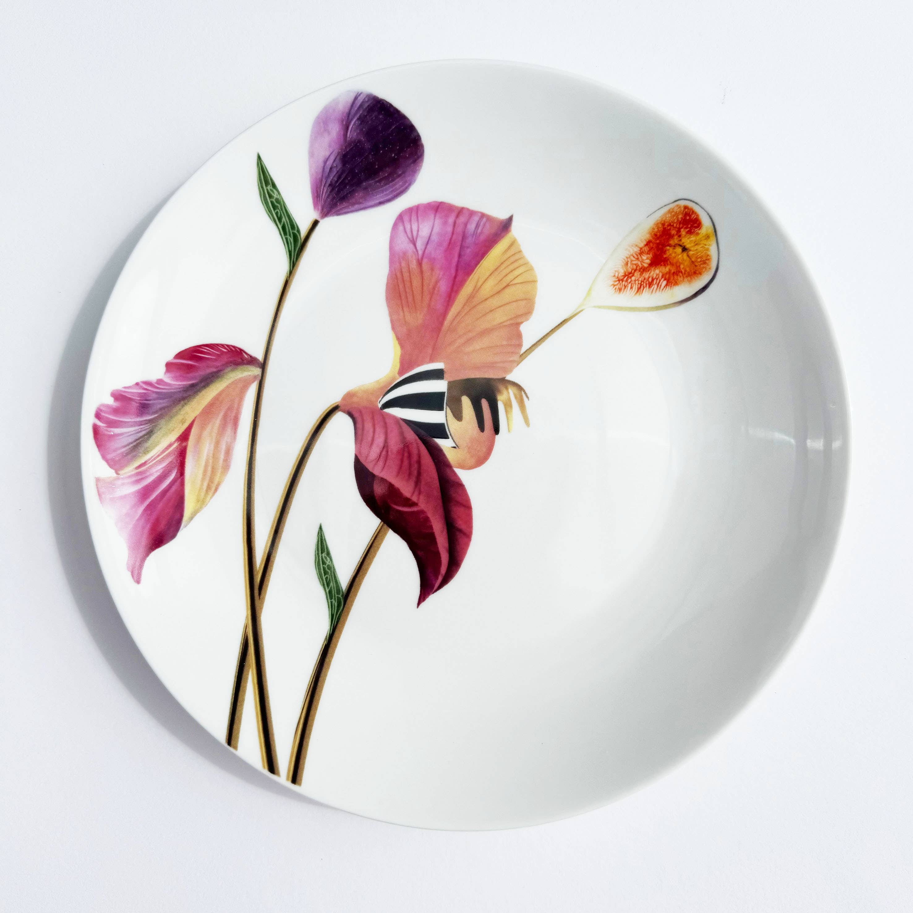 Bordy's - Wholesale Dinner Plate - Botanical Wonders - Set of 4 Breakfast Plates5