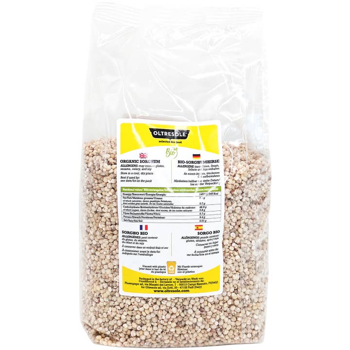 Oltresole - Wholesale Whole Grains - Organic Sorghum 1 Kg3