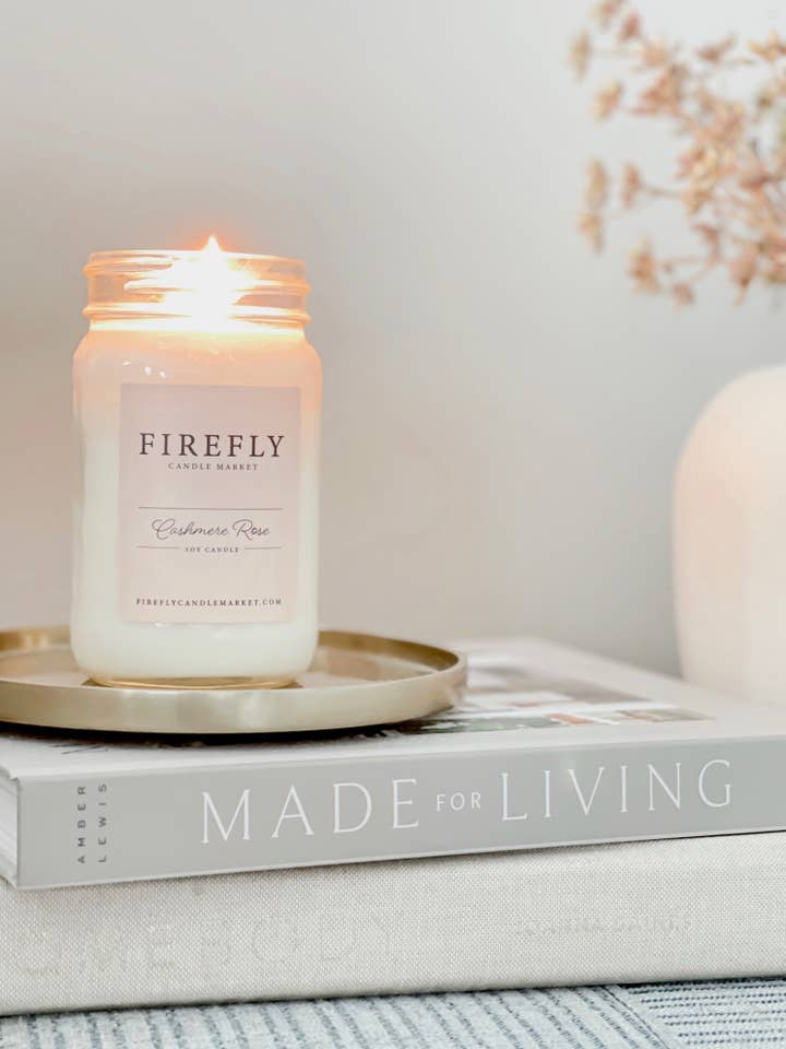 Cashmere Rose for wholesale by Firefly Candle Market