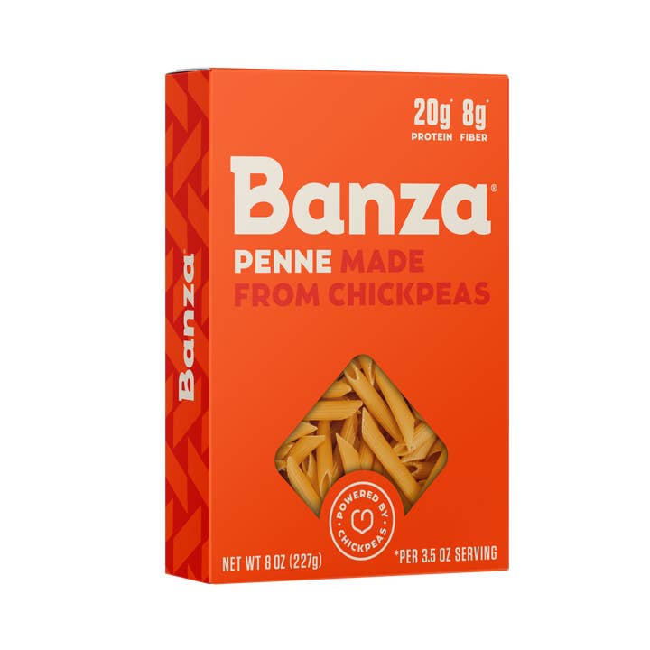 Banza - Wholesale Pasta - Banza Penne 6-Pack | High Protein, Lower Carb, GF Pasta
