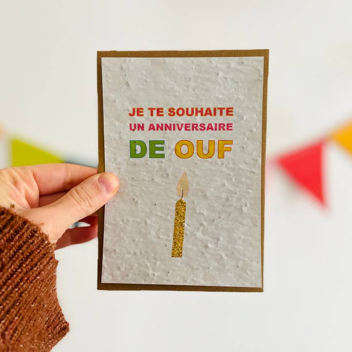 Crazy birthday card for wholesale by Sochizen