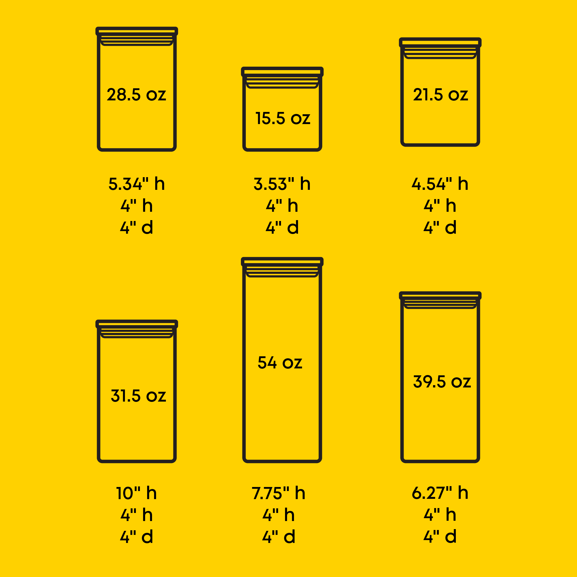 JoyJolt – wholesale Jar – Glass Storage Jars with Airtight Bamboo Lids - Set of 66