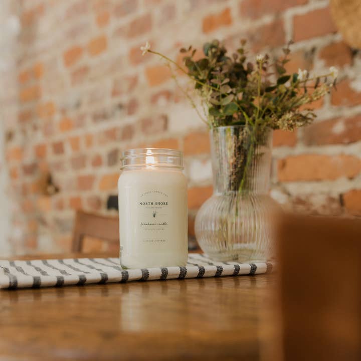 Antique Candle Co.® - Wholesale Jar/Filled Candle - North Shore - Soy Wax Mason Jar Candle3