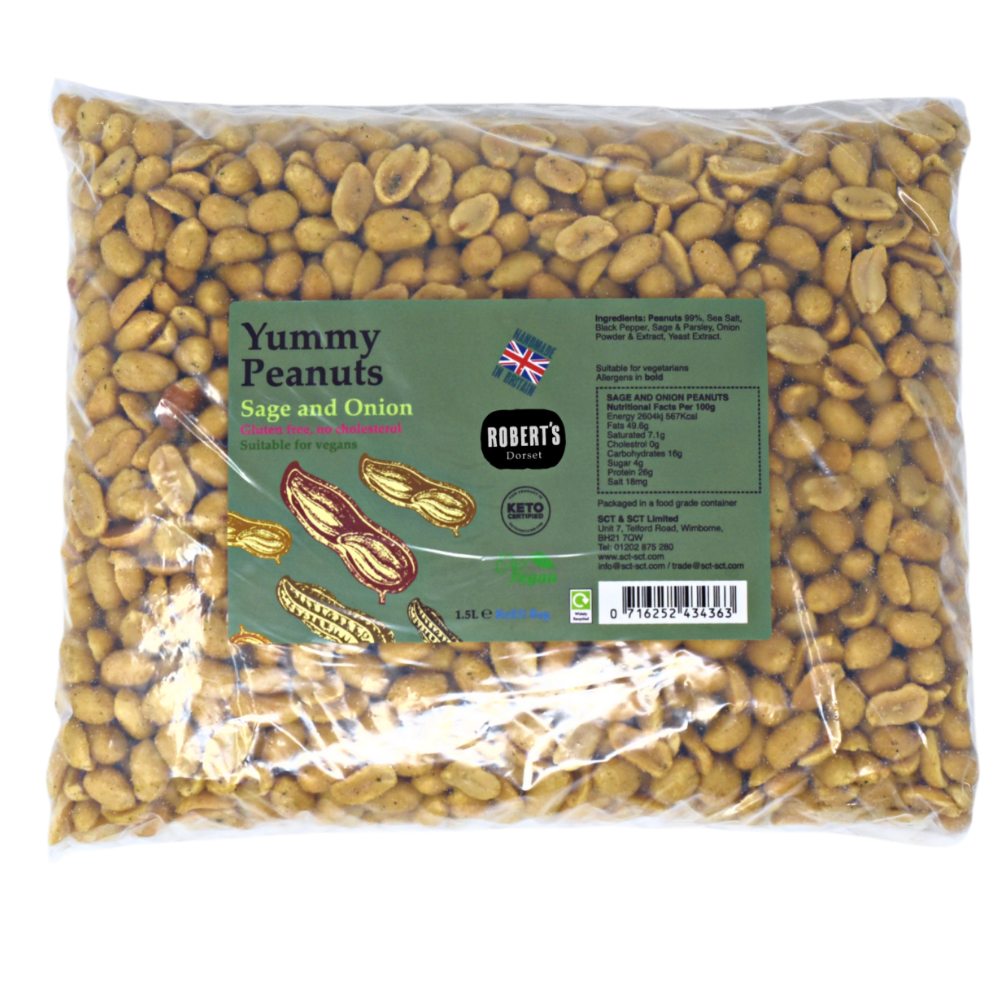 Robert’s Dorset – wholesale Nuts – Yummy Peanuts 1Kg Refill Bags 5