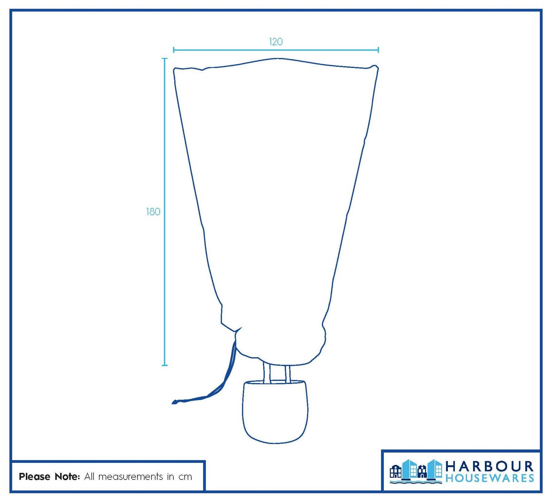 Rinkit Ltd - Wholesale Planting Net/Cover - Plant Fleece Frost Protection Cover with Drawstring8